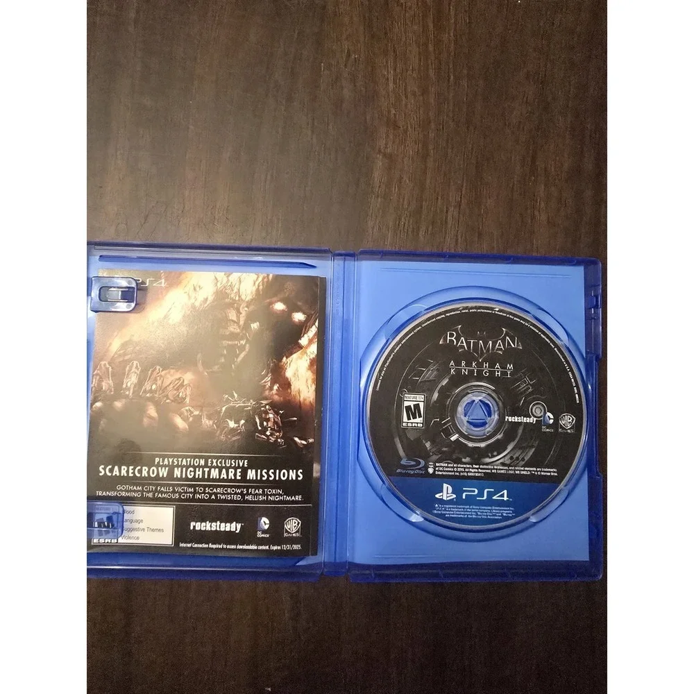 Batman: Arkham Knight‎ Sony PlayStation 4 PS4 2015 Video Game DC Comics